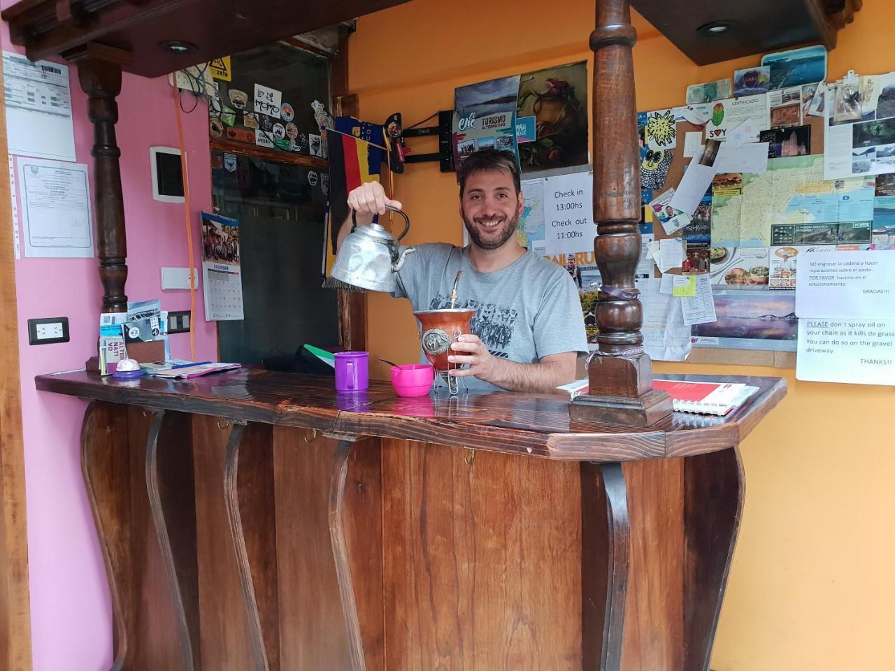 Lo De Momo Alojamiento Turistico Hostel Ushuaia Kültér fotó